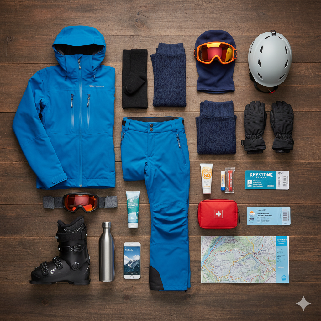 Don't Forget Your Face Mask! A First-Timer's Checklist for a Colorado Ski Trip