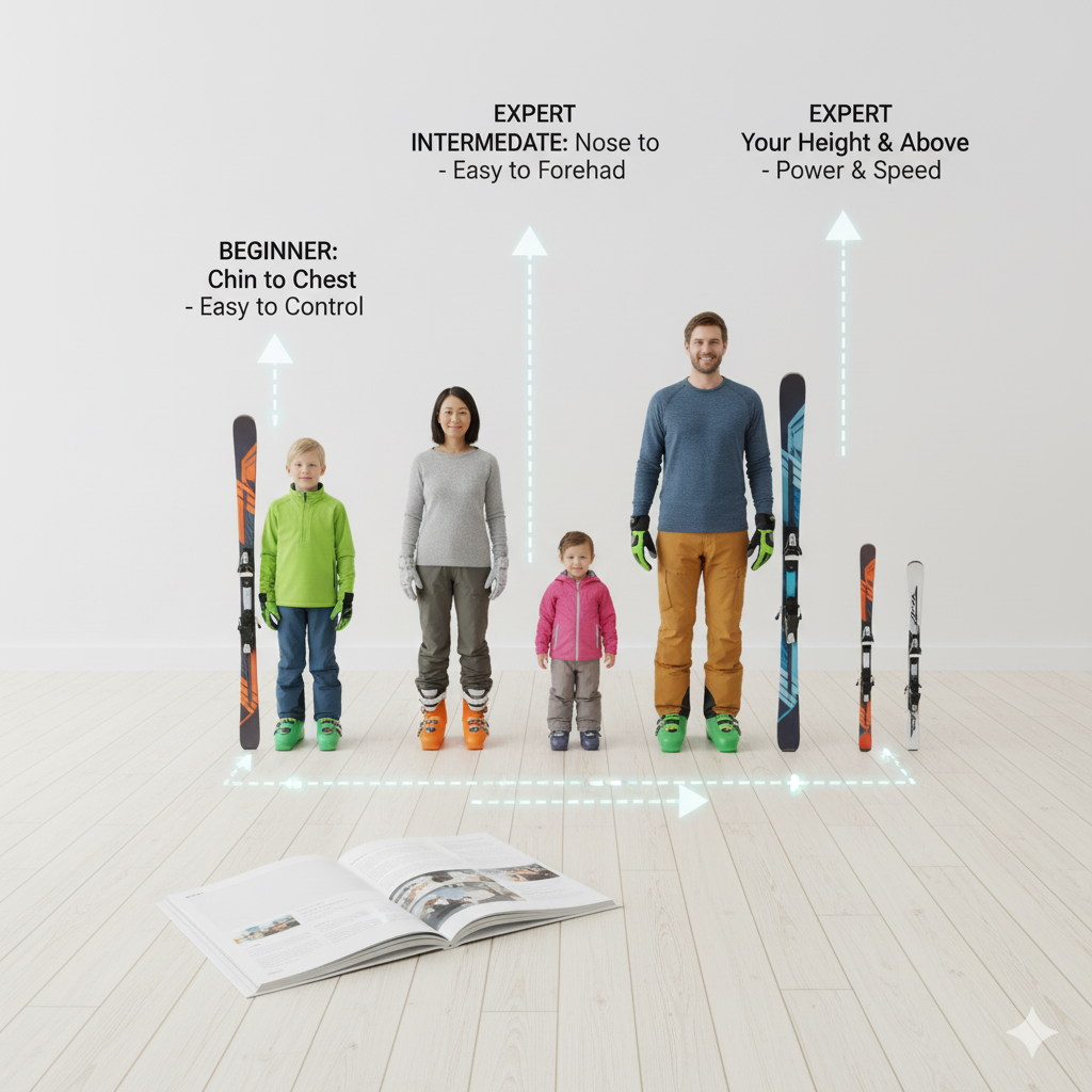 Short or Long? My Simple Guide to Choosing the Right Ski Size for You