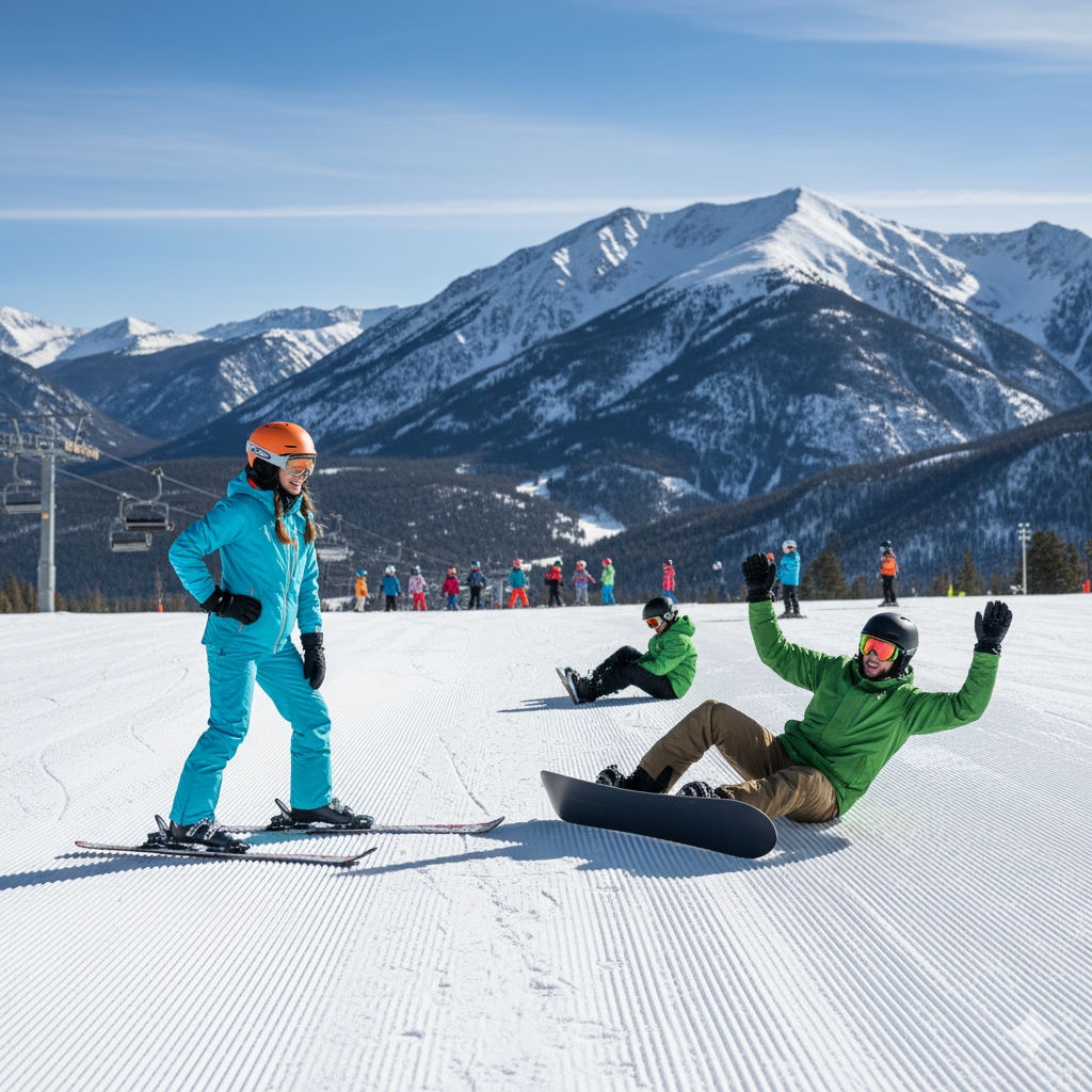 Two Boards, One Mountain: Skiing vs. Snowboarding – Which is Easier to Learn in Colorado?